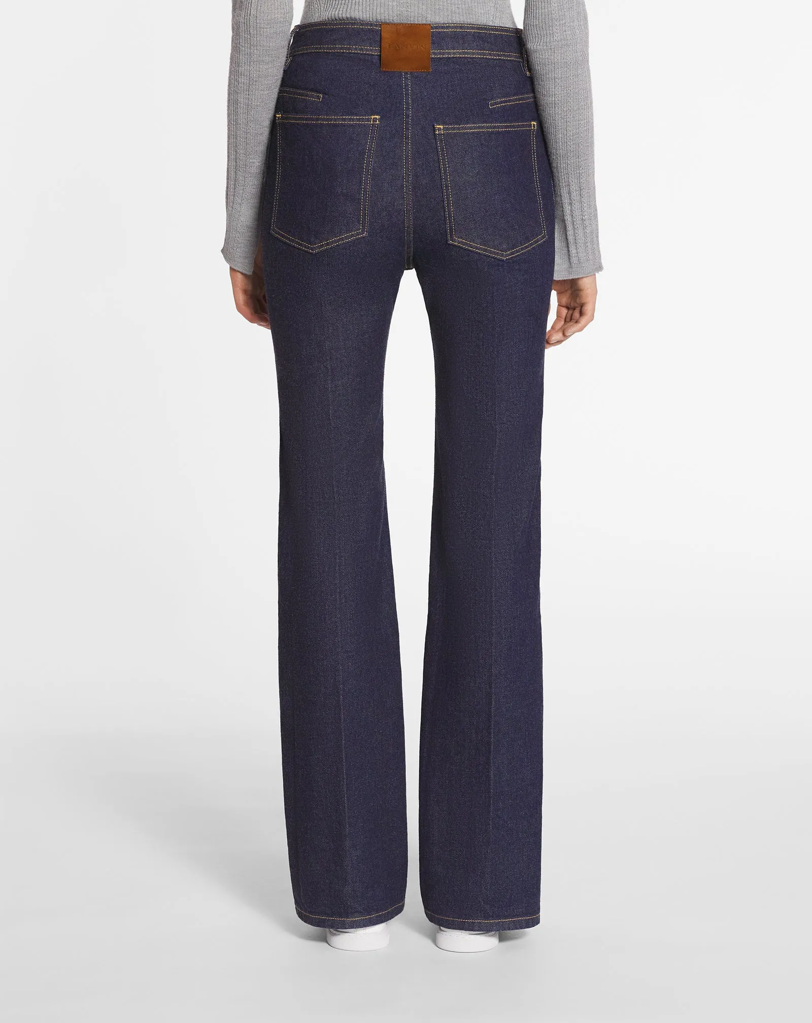 FLARED DENIM PANTS sold by Lanvin product image thumbnail 4
