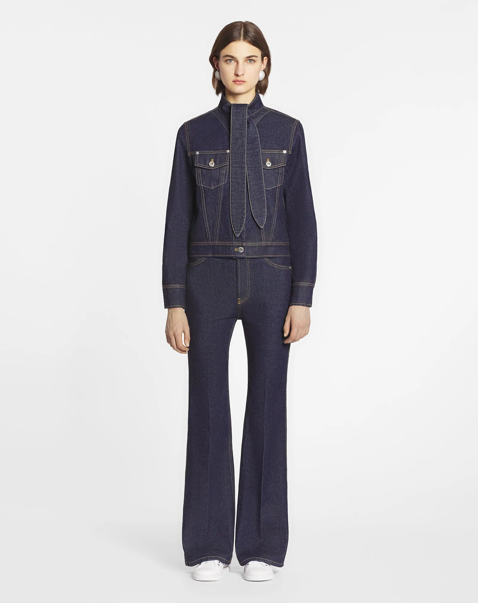 FLARED DENIM PANTS sold by Lanvin product image thumbnail 2
