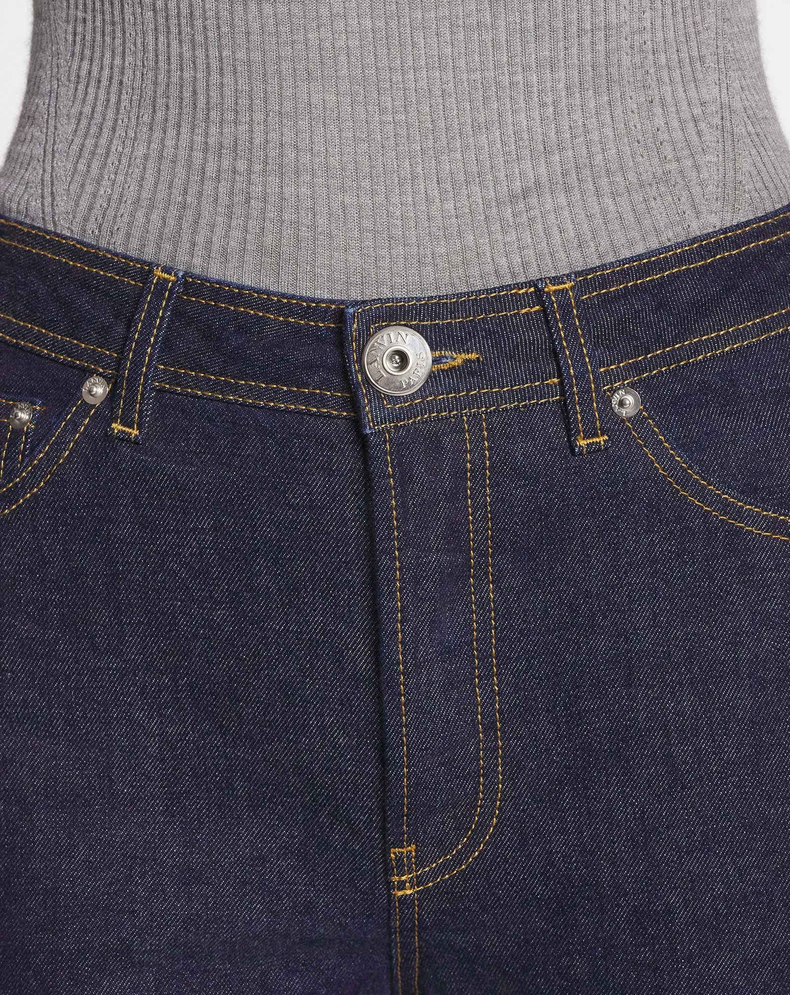 FLARED DENIM PANTS sold by Lanvin product image thumbnail 5