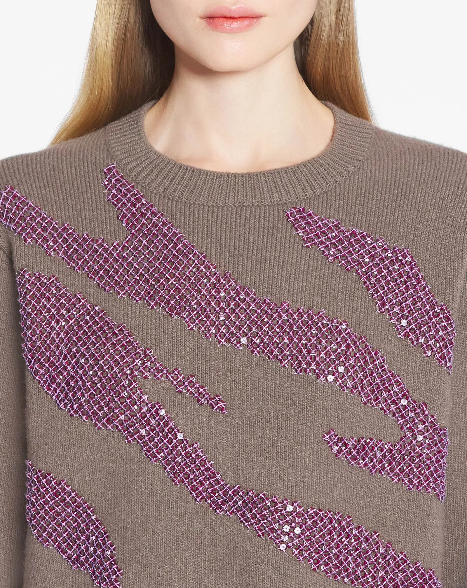 EMBROIDERED KNIT SWEATER sold by Lanvin product image thumbnail 5