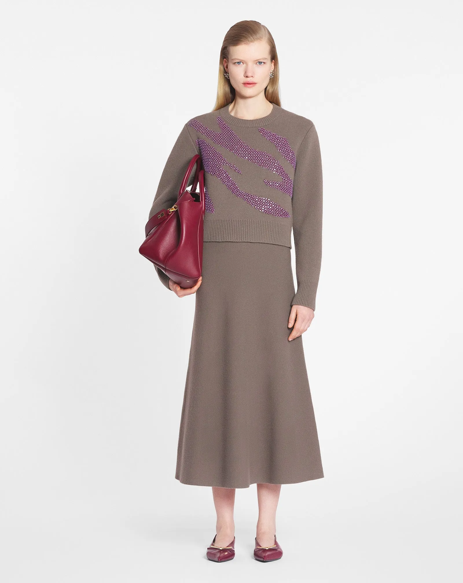EMBROIDERED KNIT SWEATER sold by Lanvin product image thumbnail 2