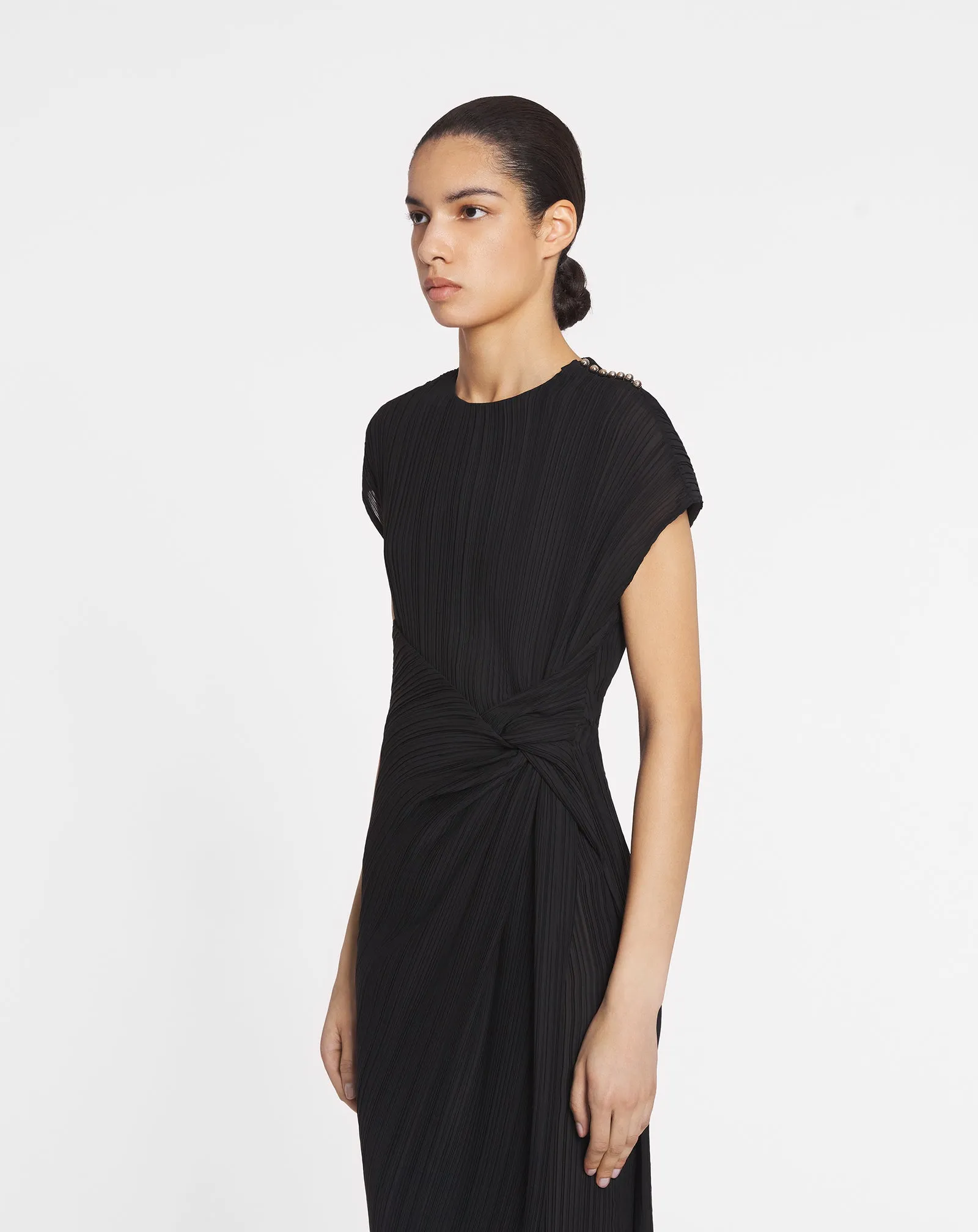 ASYMMETRICAL PLEATED DRESS sold by Lanvin product image thumbnail 3