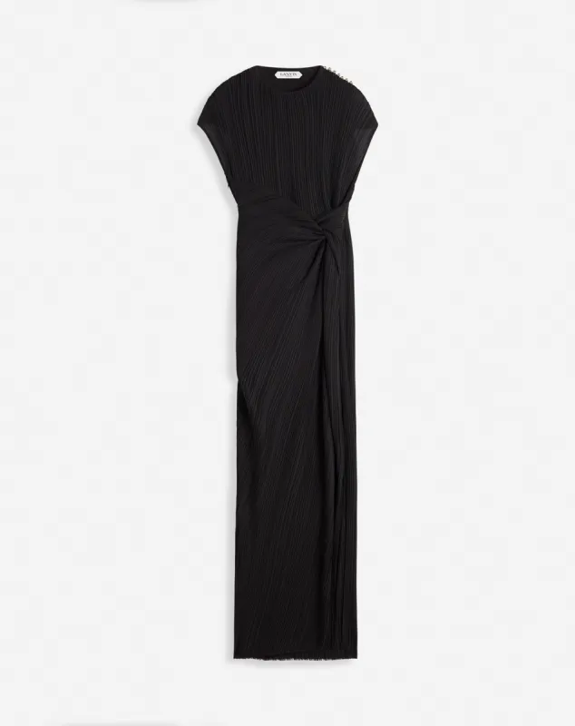 ASYMMETRICAL PLEATED DRESS made by Lanvin