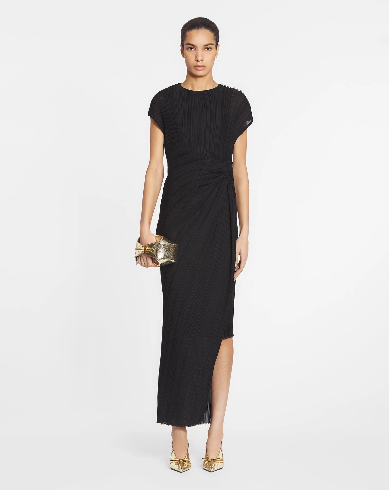ASYMMETRICAL PLEATED DRESS sold by Lanvin product image thumbnail 2