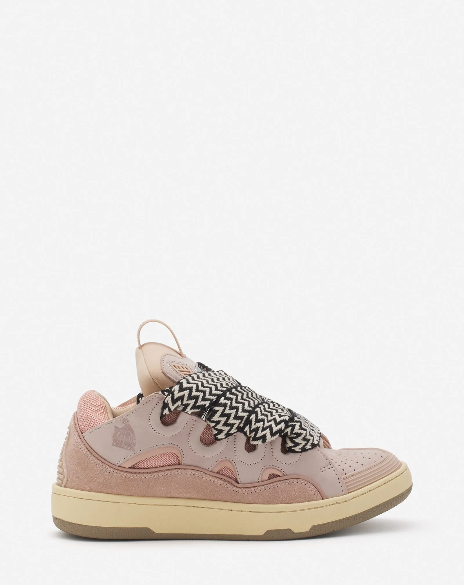 LEATHER CURB SNEAKERS sold by Lanvin