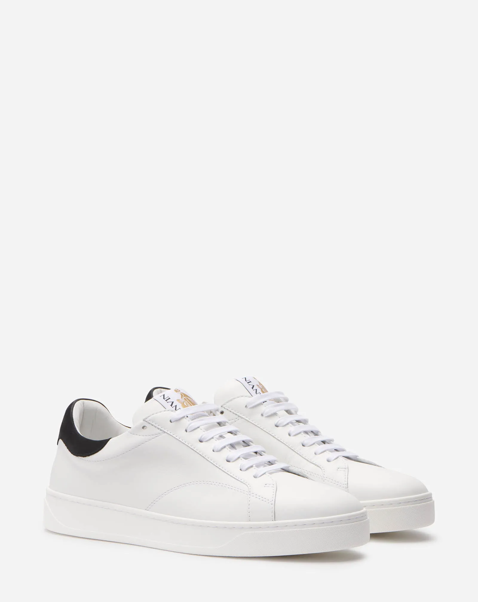DDB0 LEATHER AND SUEDE SNEAKERS sold by Lanvin product image thumbnail 2