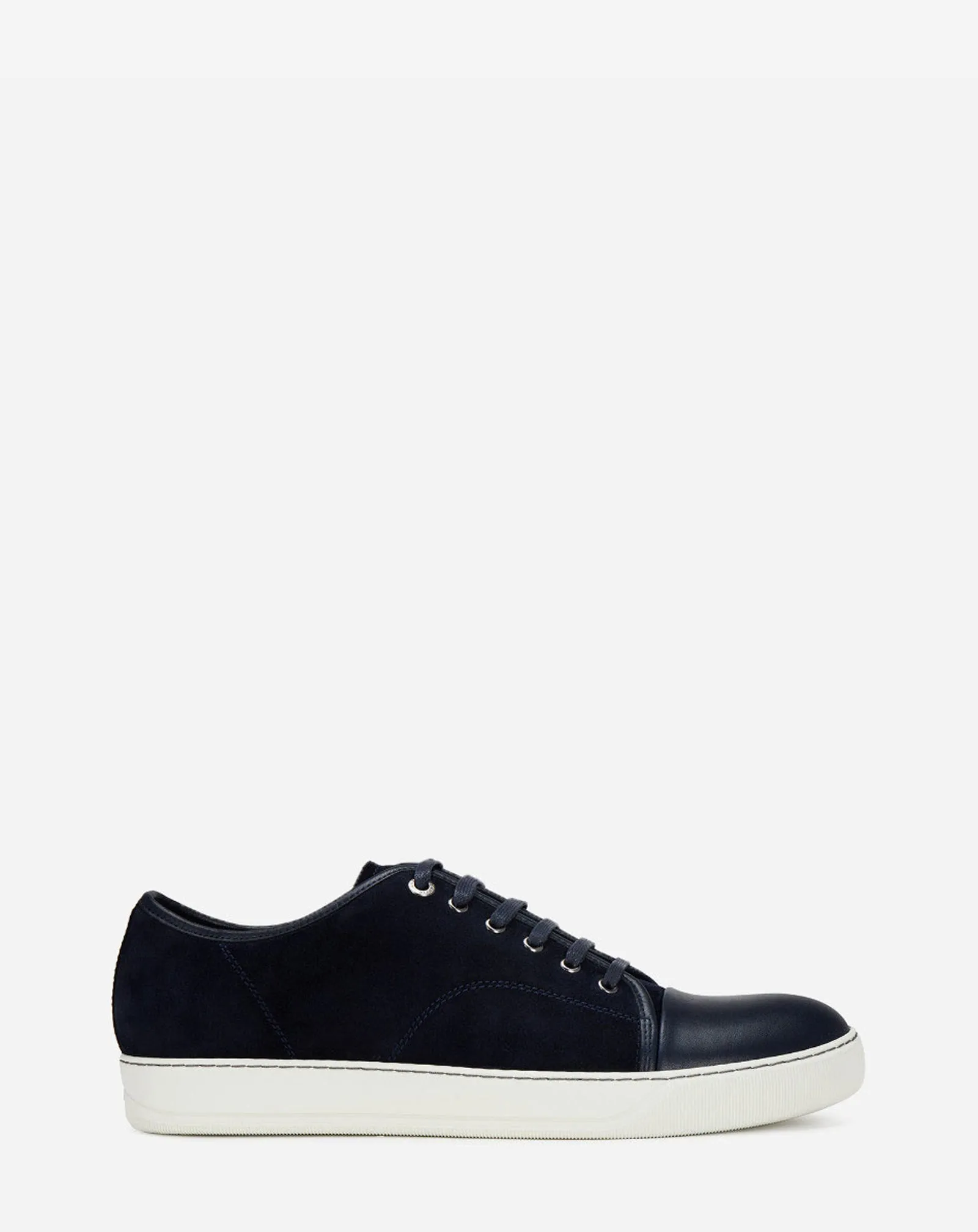 DBB1 LEATHER AND SUEDE SNEAKERS sold by Lanvin
