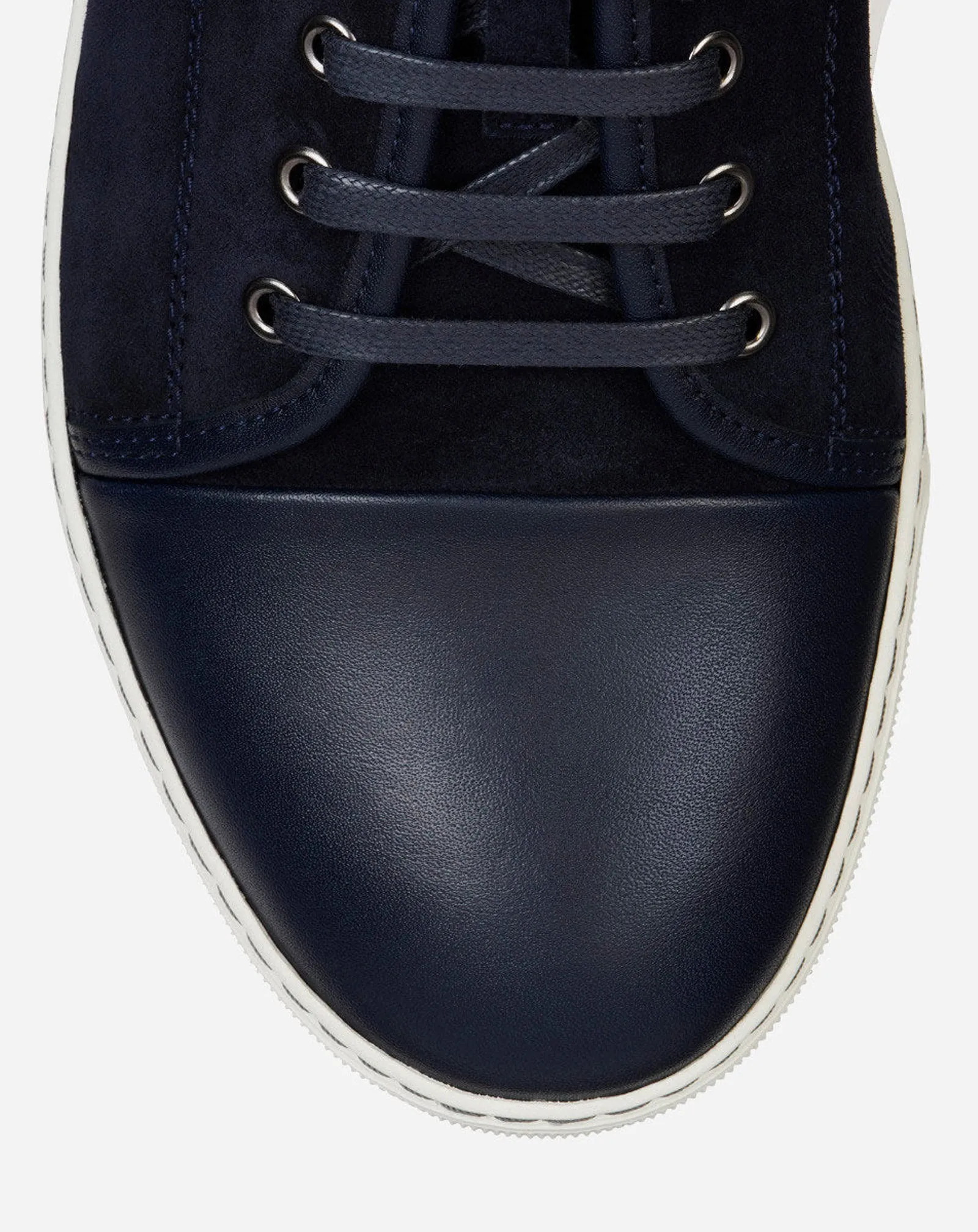 DBB1 LEATHER AND SUEDE SNEAKERS sold by Lanvin product image thumbnail 5
