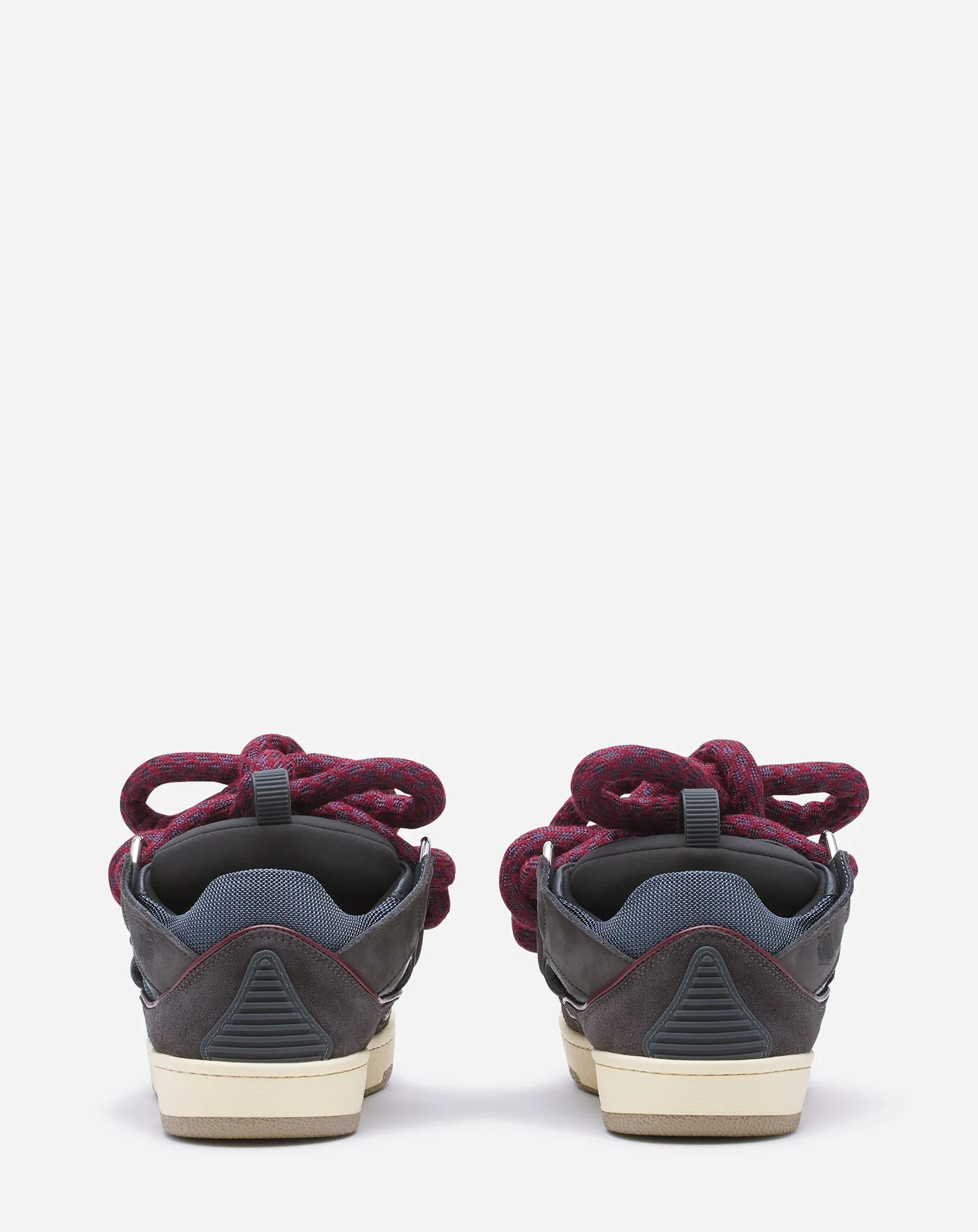CURB SNEAKERS IN LEATHER WITH SNAKE LACES sold by Lanvin product image thumbnail 4
