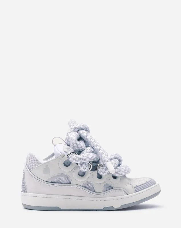 CURB SNEAKERS IN LEATHER WITH SNAKE LACES sold by Lanvin