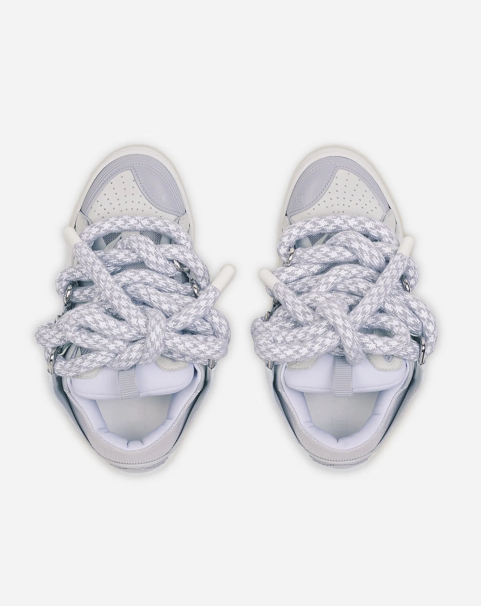 CURB SNEAKERS IN LEATHER WITH SNAKE LACES sold by Lanvin product image thumbnail 3