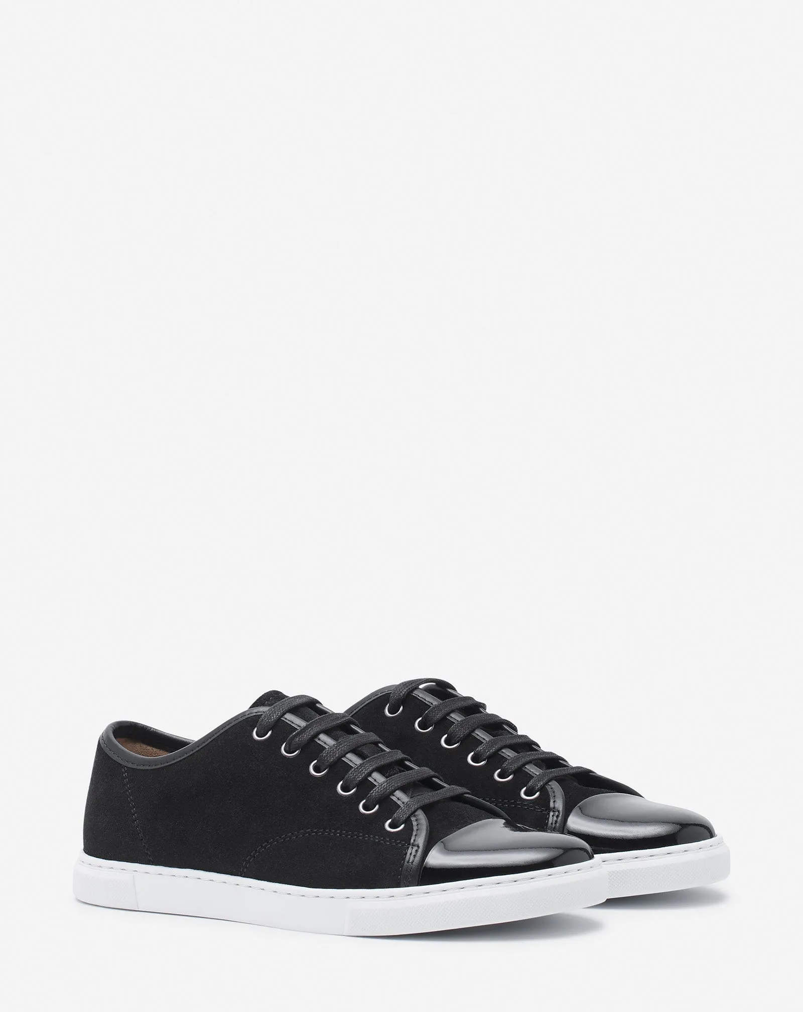 DBB1 SNEAKERS IN SUEDE AND PATENT LEATHER sold by Lanvin product image thumbnail 2
