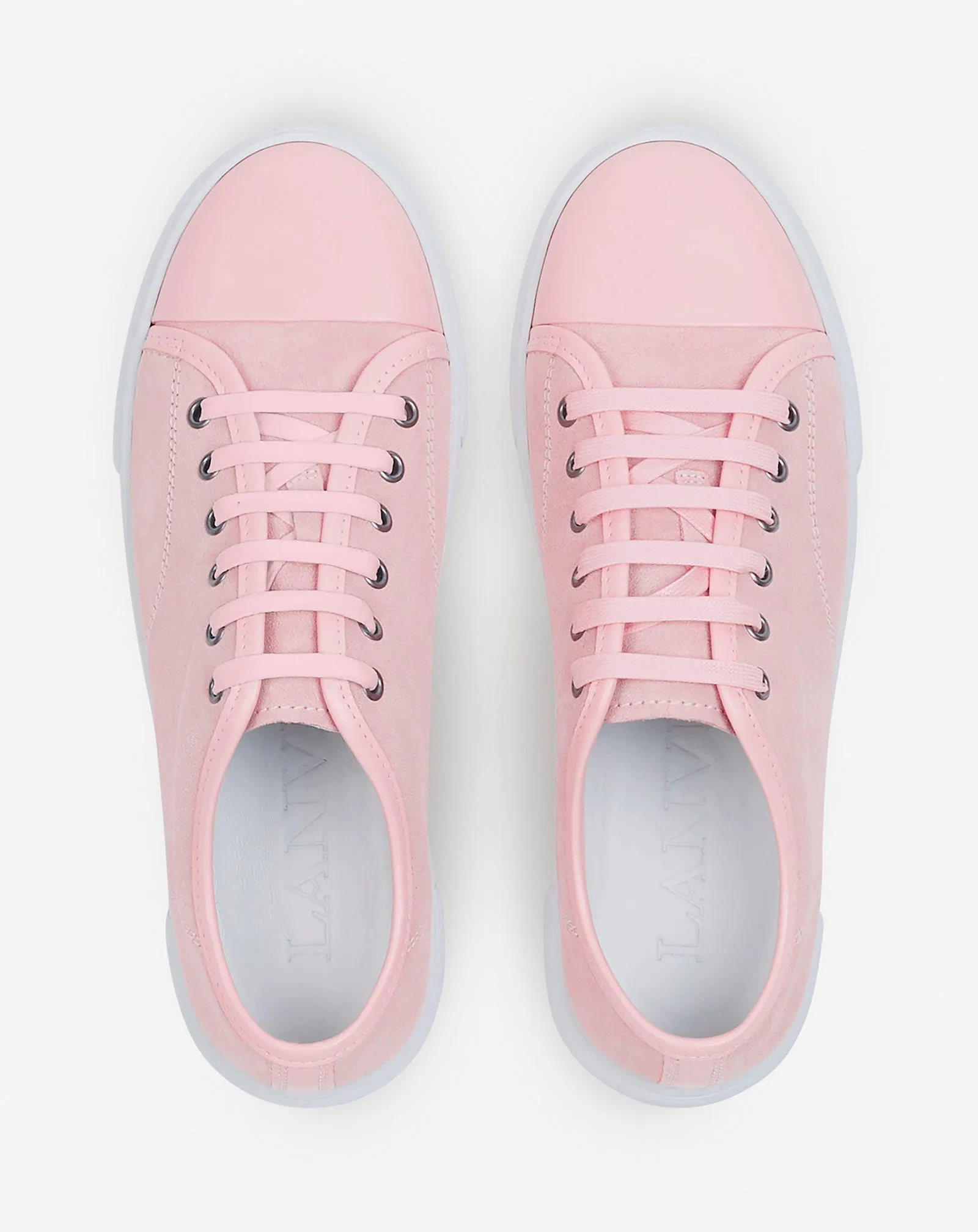 DBB1 LEATHER AND SUEDE SNEAKERS sold by Lanvin product image thumbnail 3