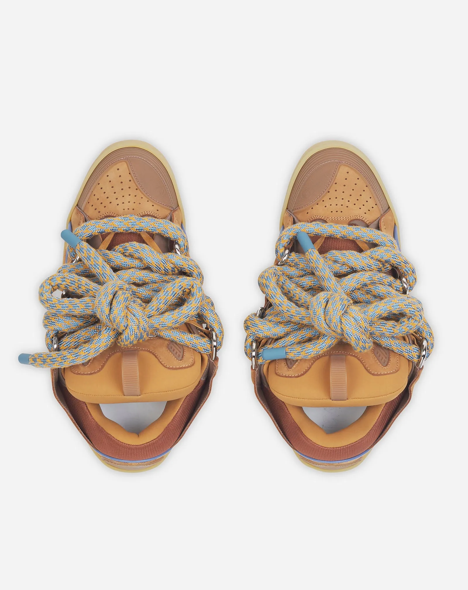 CURB SNEAKERS IN LEATHER WITH SNAKE LACES sold by Lanvin product image thumbnail 3