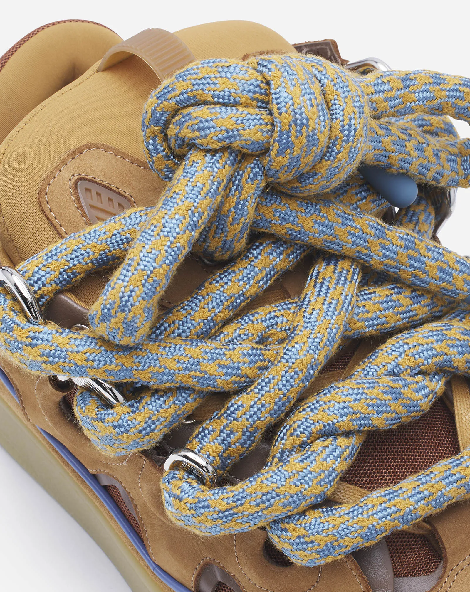 CURB SNEAKERS IN LEATHER WITH SNAKE LACES sold by Lanvin product image thumbnail 5