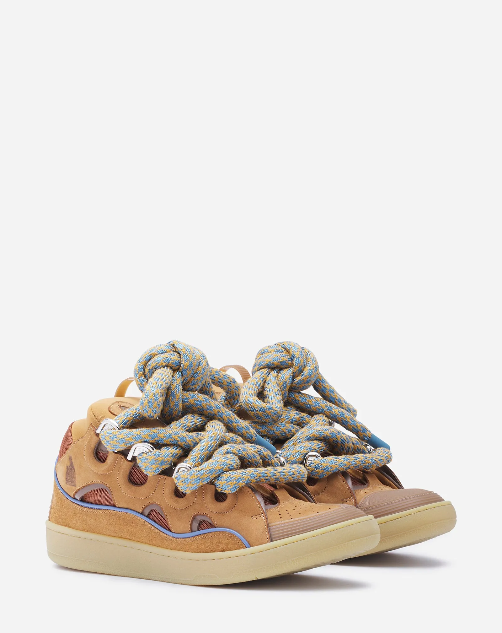 CURB SNEAKERS IN LEATHER WITH SNAKE LACES sold by Lanvin product image thumbnail 2