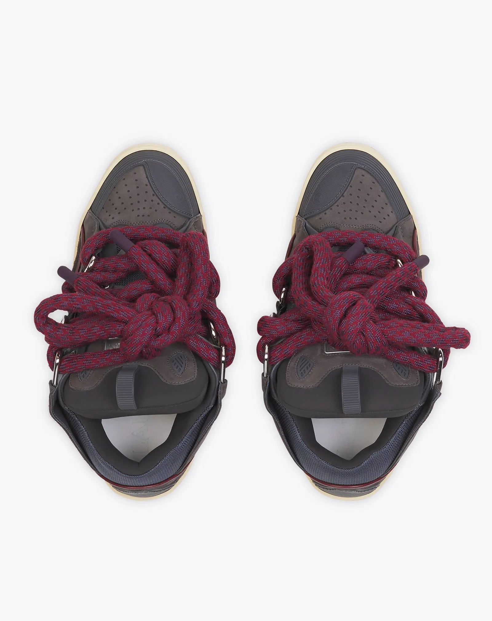 CURB SNEAKERS IN LEATHER WITH SNAKE LACES sold by Lanvin product image thumbnail 3