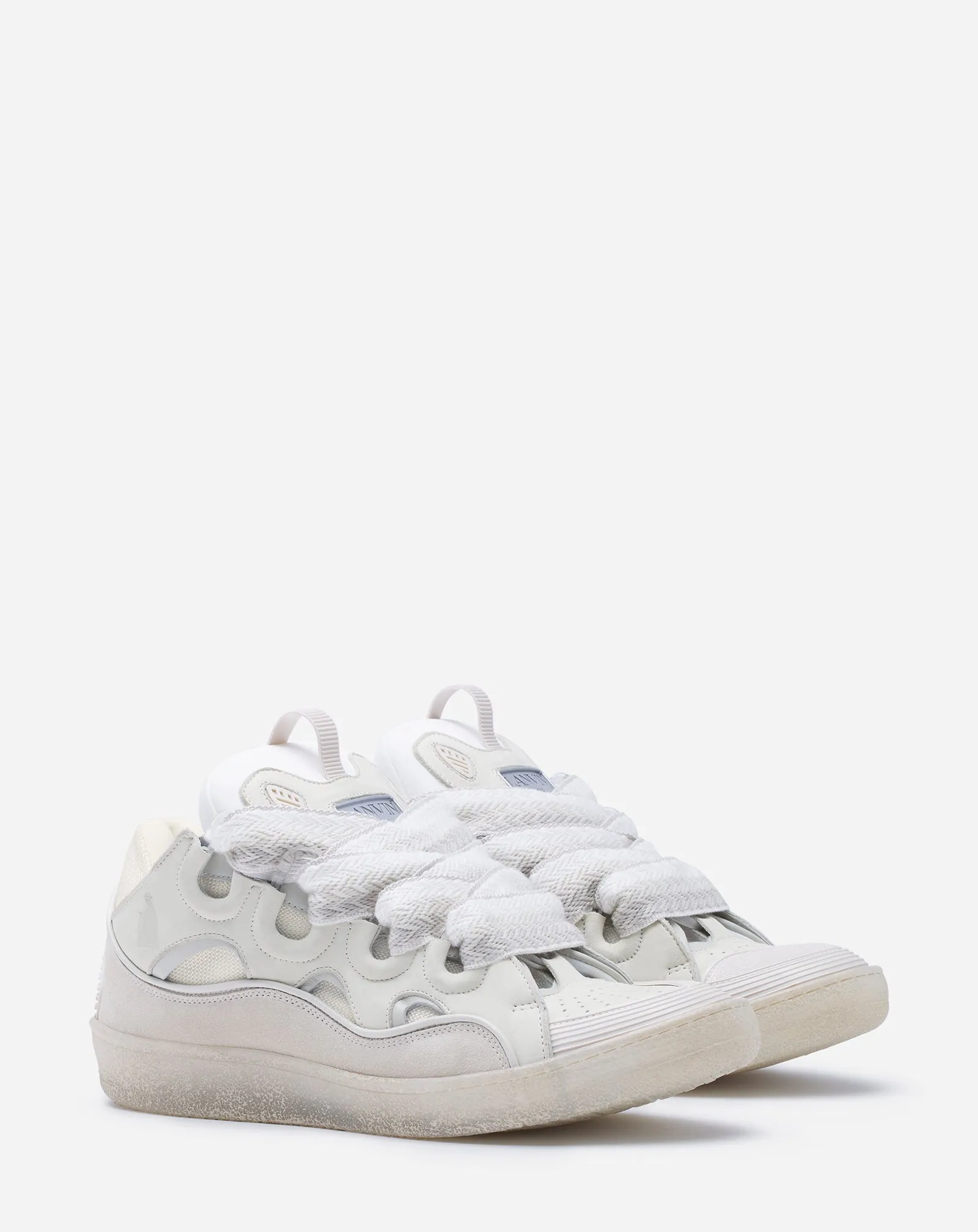 LEATHER CURB SNEAKERS sold by Lanvin product image thumbnail 2