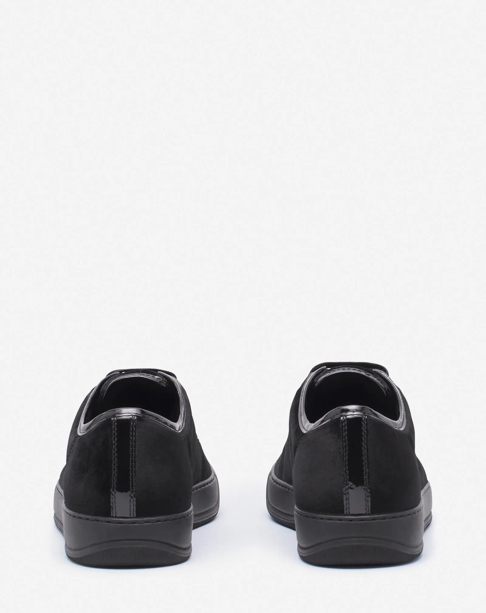 DBB1 SNEAKERS IN VELVET AND PATENT LEATHER sold by Lanvin product image thumbnail 4