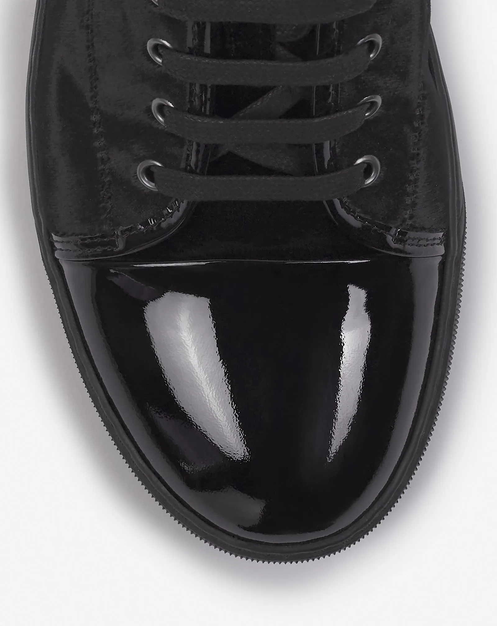 DBB1 SNEAKERS IN VELVET AND PATENT LEATHER sold by Lanvin product image thumbnail 5