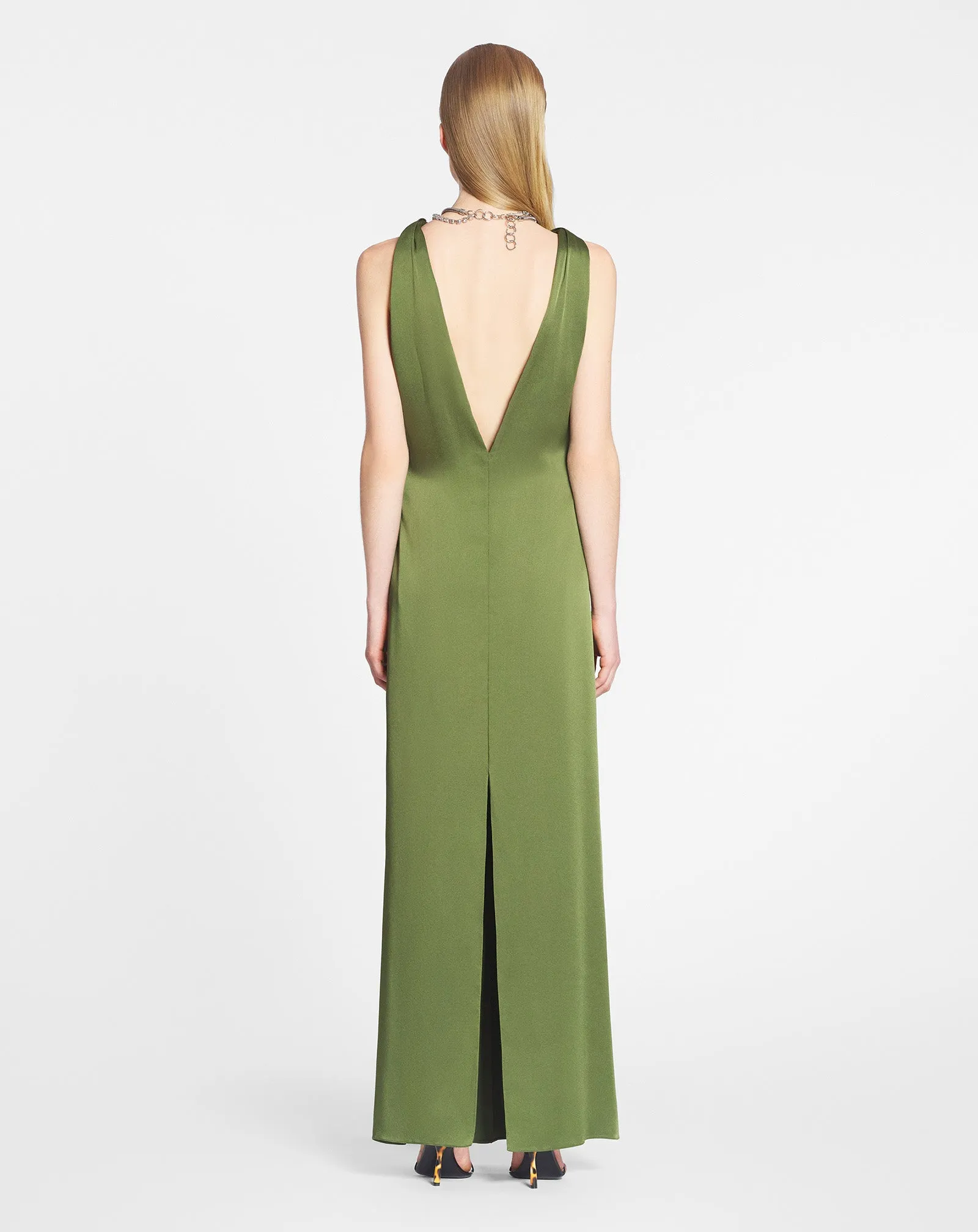 LONG HALTERNECK DRESS sold by Lanvin product image thumbnail 4