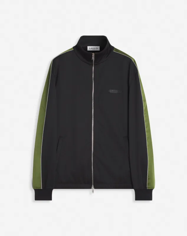 TRACKSUIT JACKET WITH SATIN STRIPES sold by Lanvin