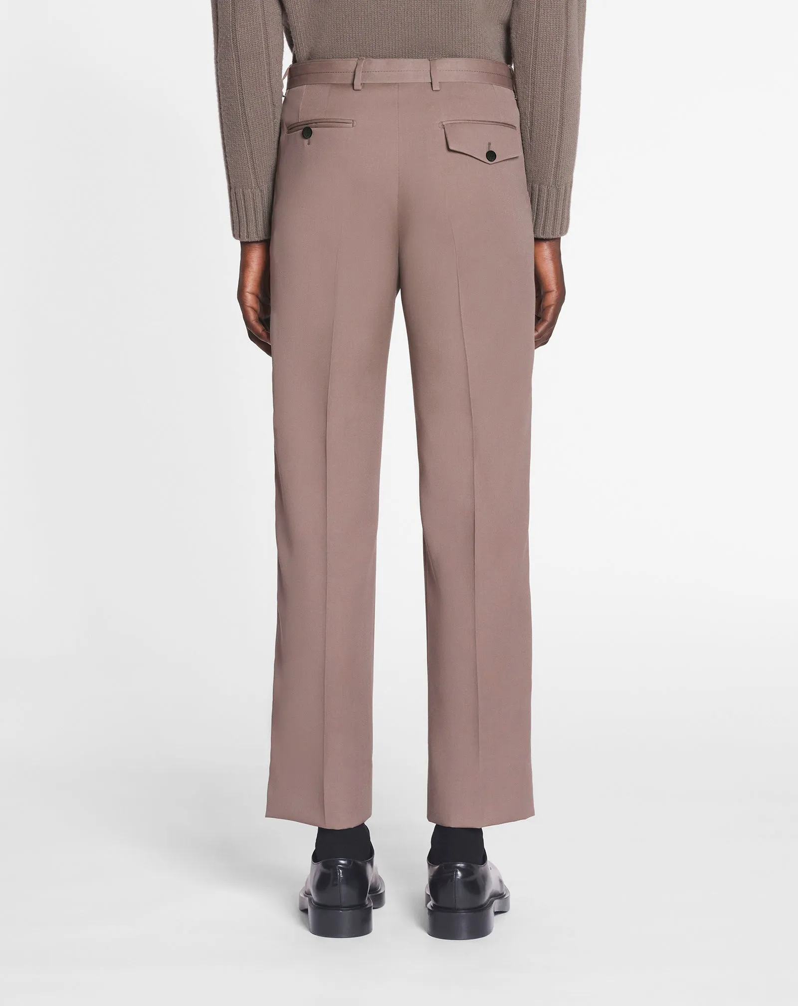 SUIT PANTS WITH BELT sold by Lanvin product image thumbnail 4