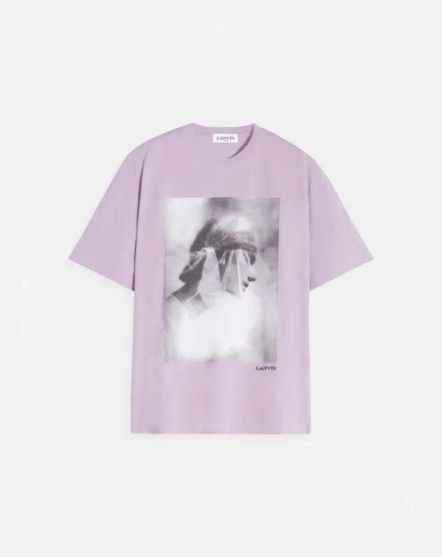 T-SHIRT WITH AN ARCHIVES PRINT sold by Lanvin
