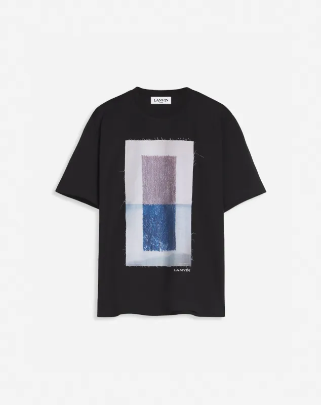T-SHIRT WITH AN ARCHIVES PRINT sold by Lanvin