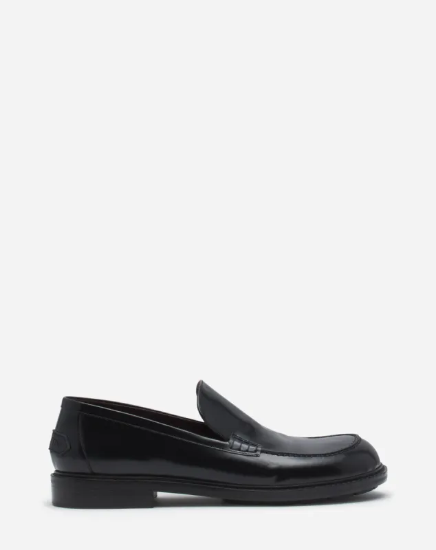 SPINTO LOAFERS IN GLOSSY LEATHER sold by Lanvin