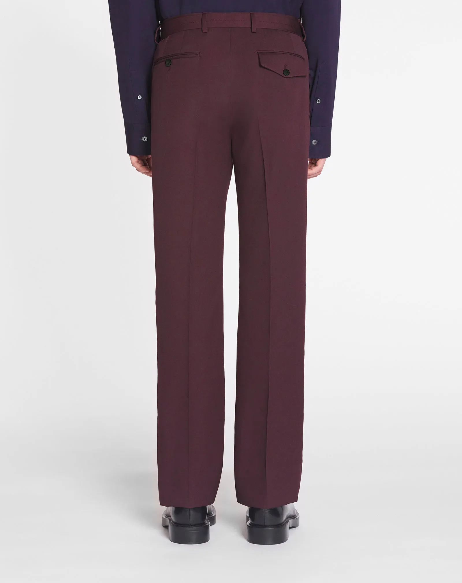 SUIT PANTS WITH BELT sold by Lanvin product image thumbnail 4