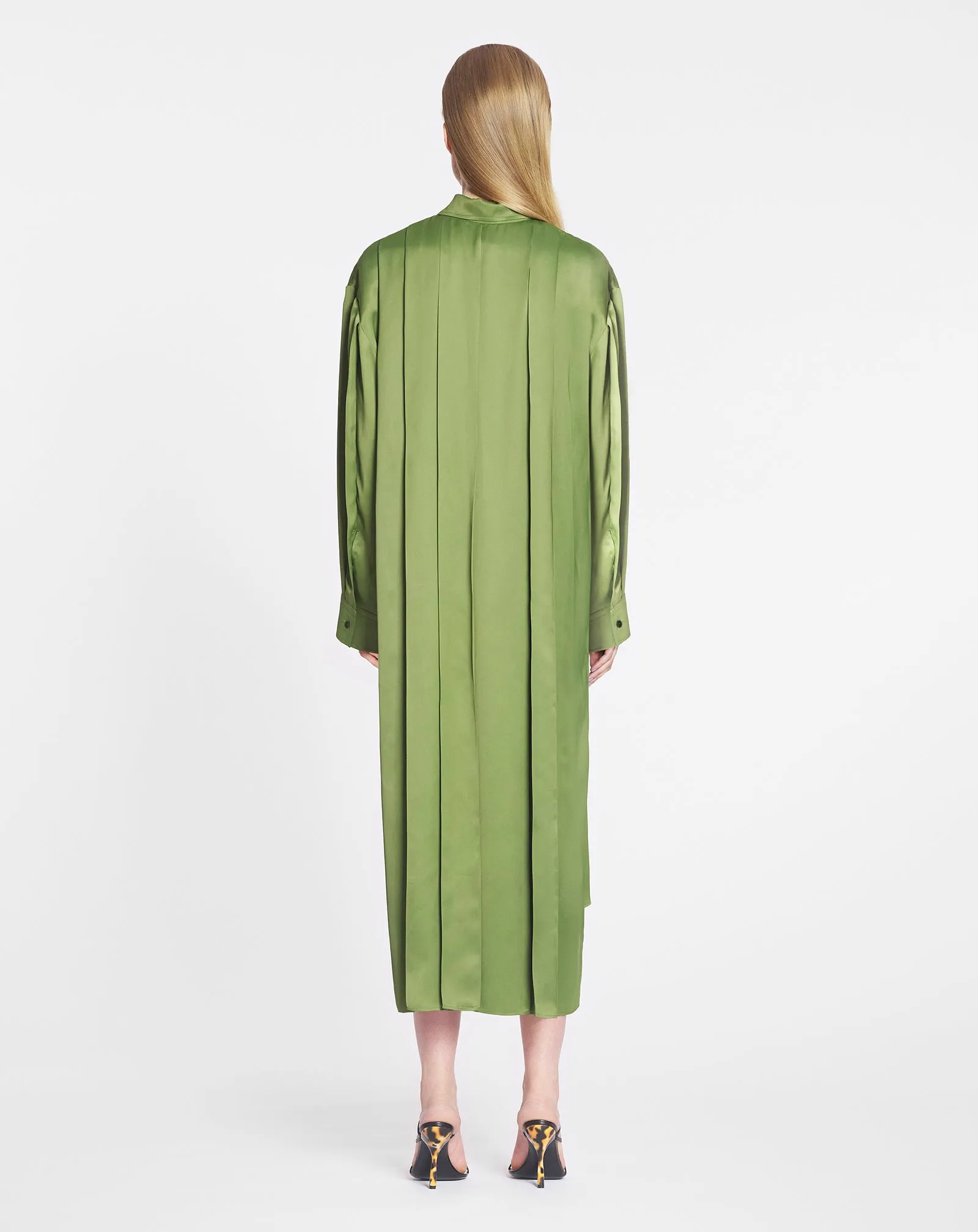 SHIRT DRESS WITH PLEATS sold by Lanvin product image thumbnail 4