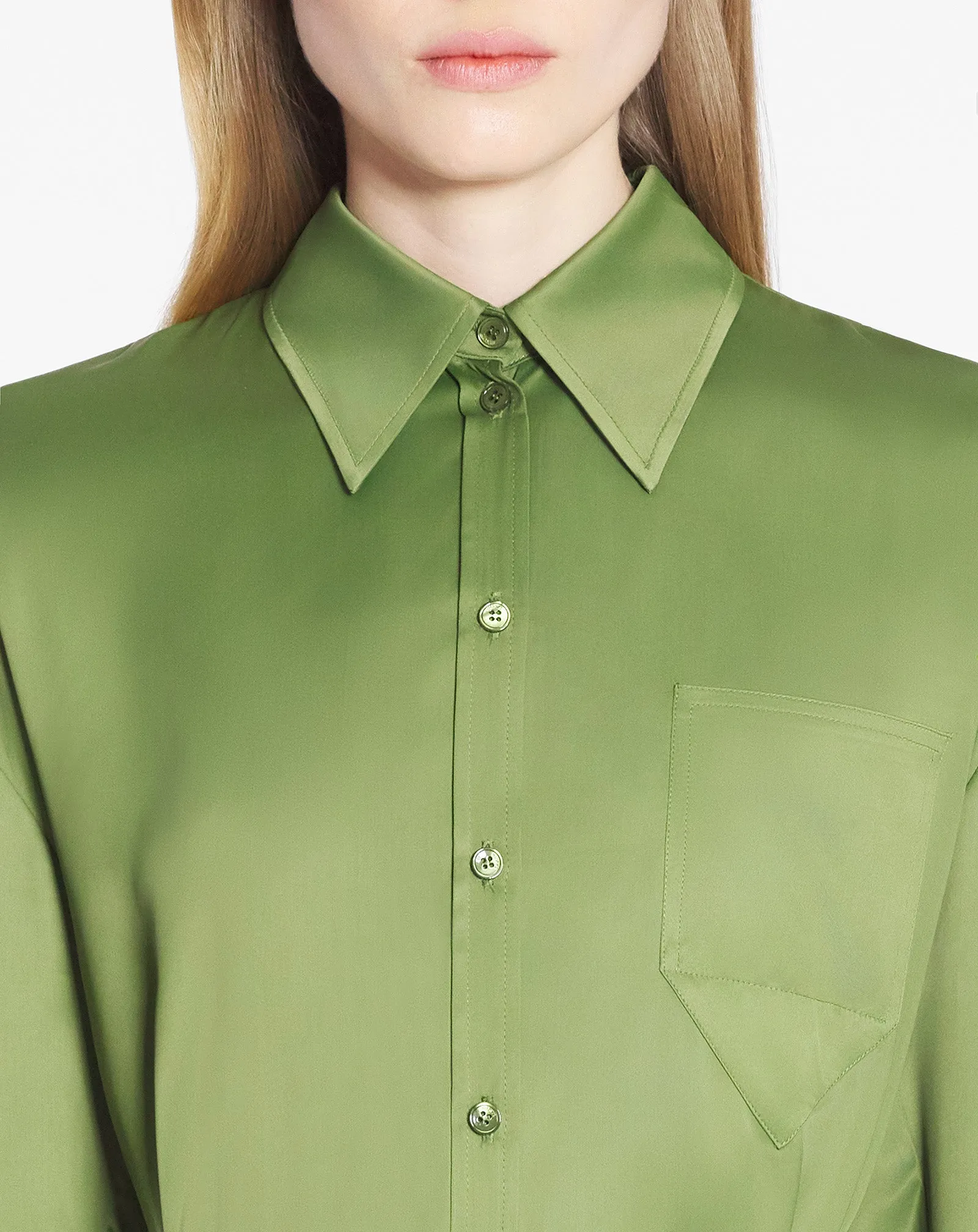 SHIRT DRESS WITH PLEATS sold by Lanvin product image thumbnail 5