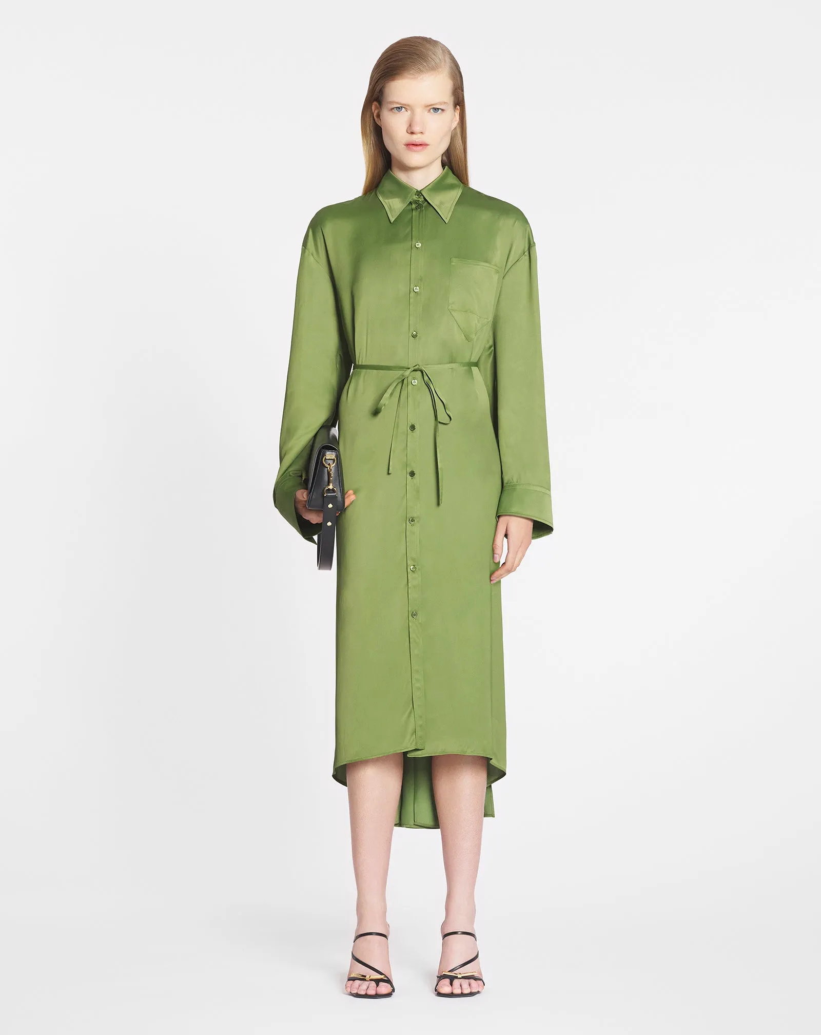 SHIRT DRESS WITH PLEATS sold by Lanvin product image thumbnail 2