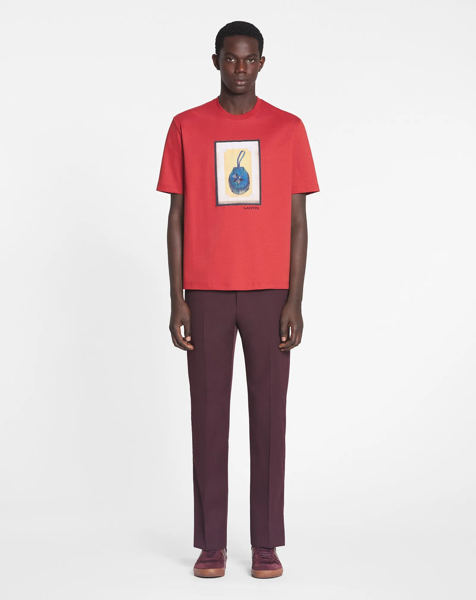 T-SHIRT WITH AN ARCHIVES PRINT sold by Lanvin product image thumbnail 2