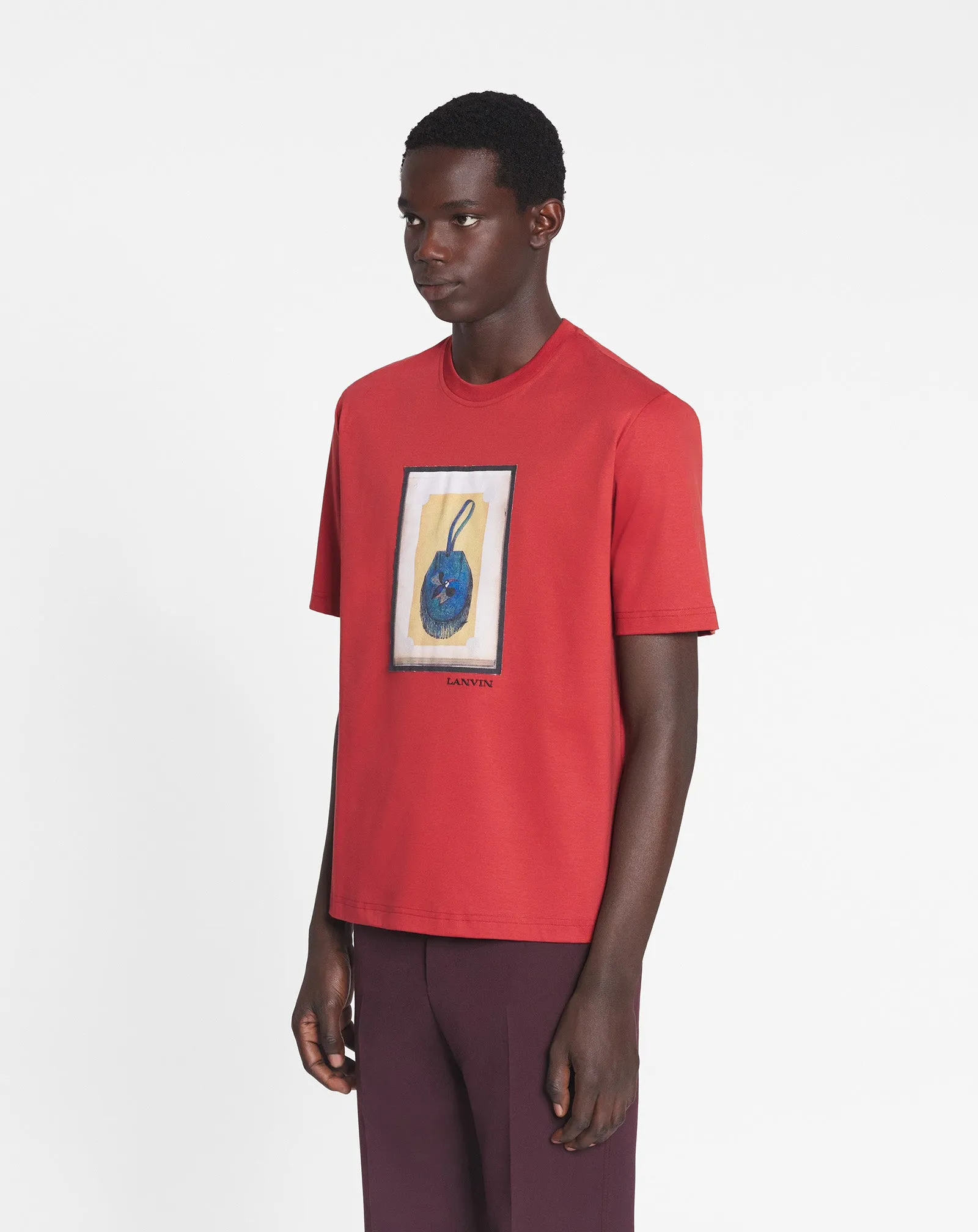 T-SHIRT WITH AN ARCHIVES PRINT sold by Lanvin product image thumbnail 3