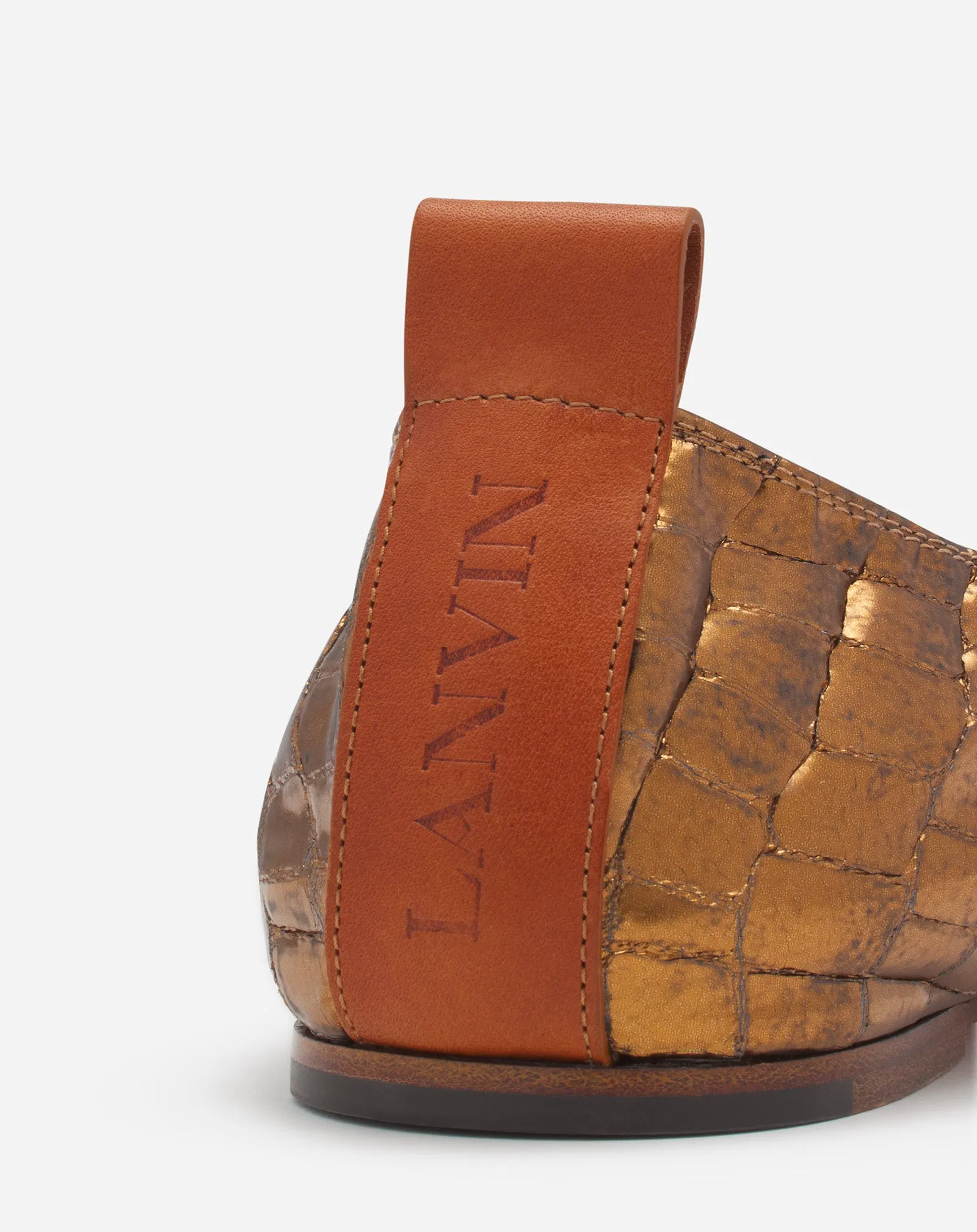 THE BALLERINA IN CROCODILE-EFFECT LEATHER sold by Lanvin product image thumbnail 5