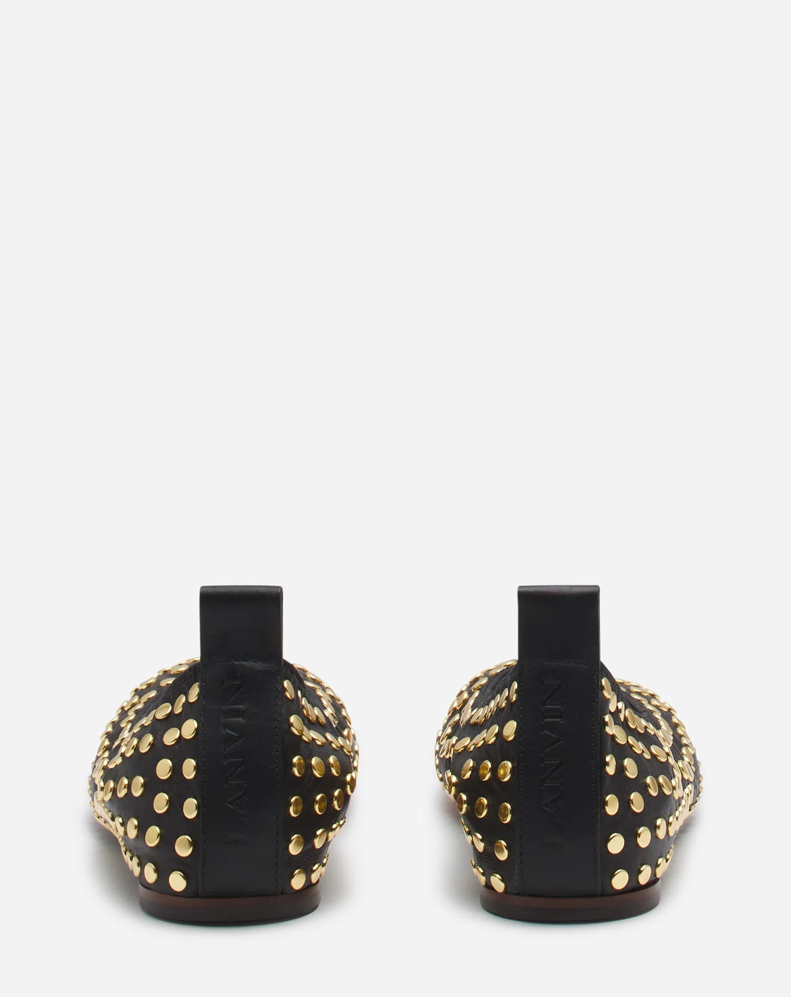 THE LEATHER BALLERINA FLAT WITH STUDS sold by Lanvin product image thumbnail 4
