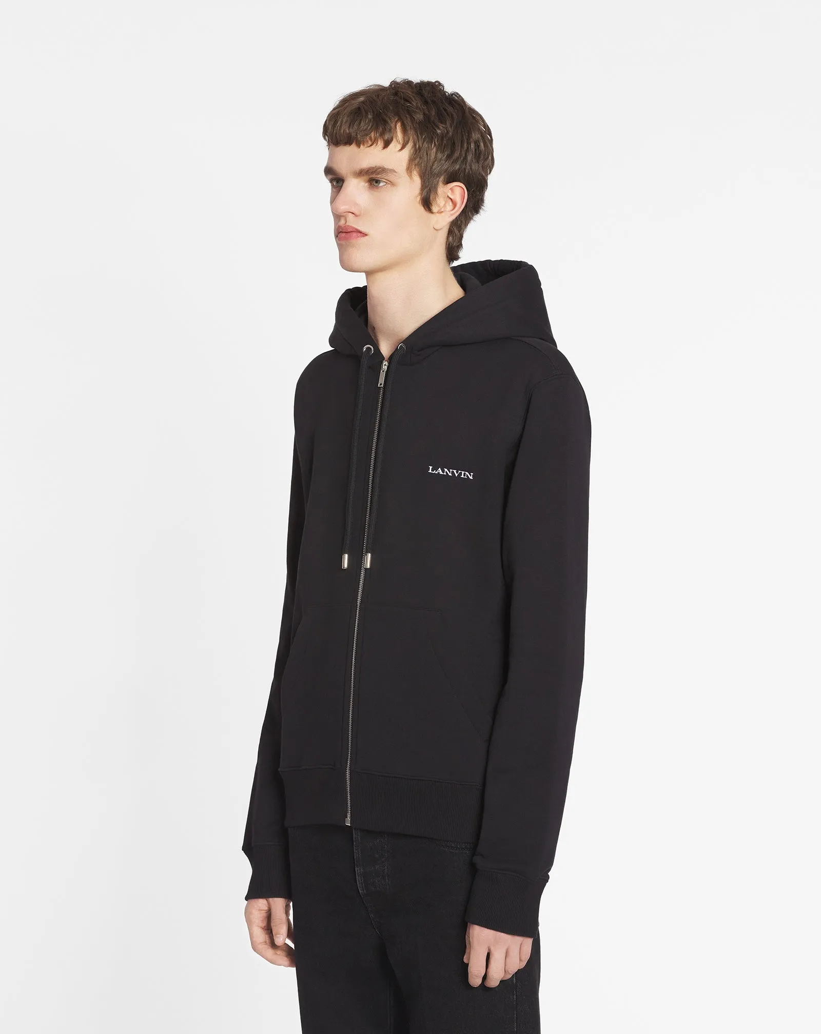 ARCHIVES PRINT ZIPPED HOODIE sold by Lanvin product image thumbnail 4