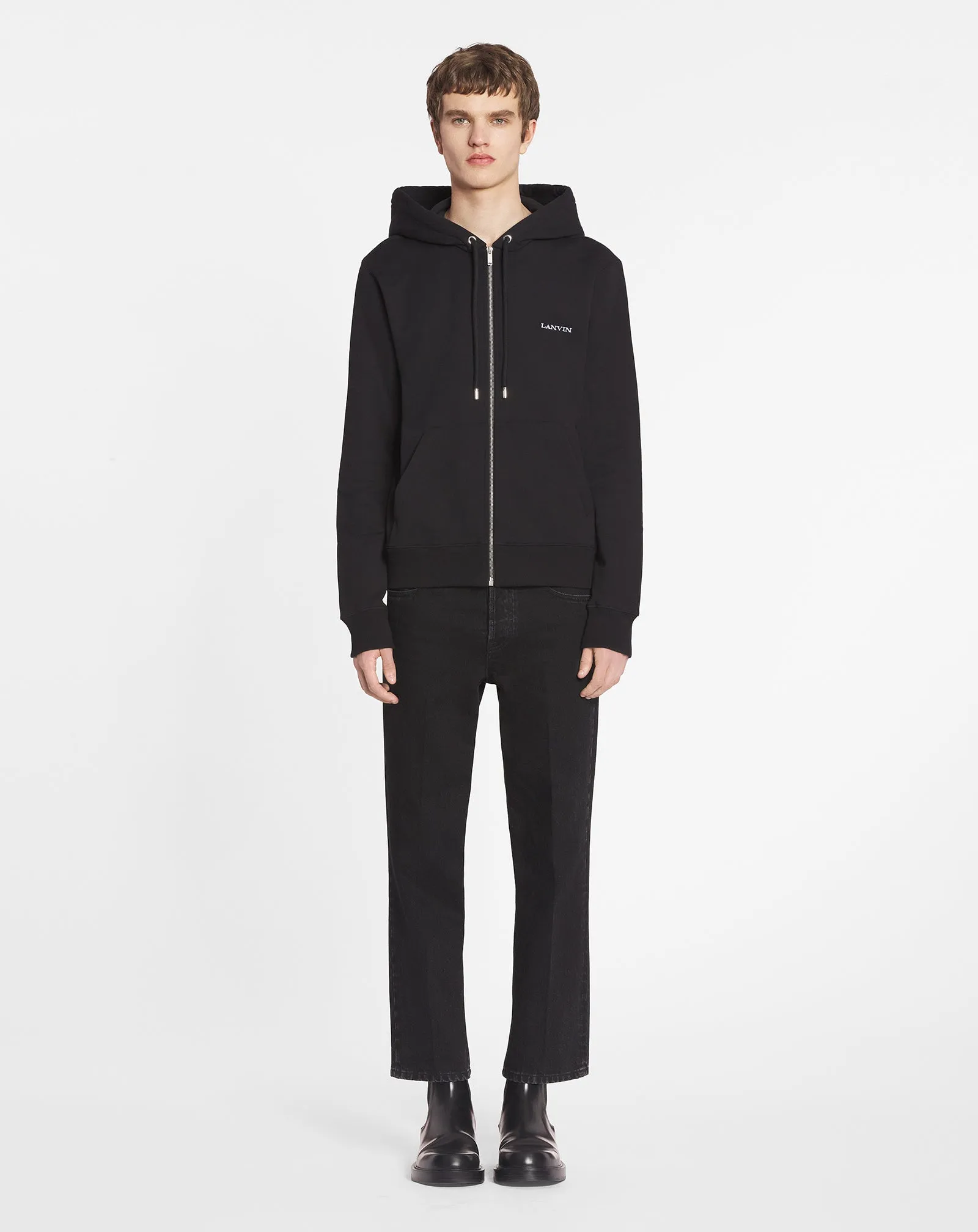 ARCHIVES PRINT ZIPPED HOODIE sold by Lanvin product image thumbnail 3