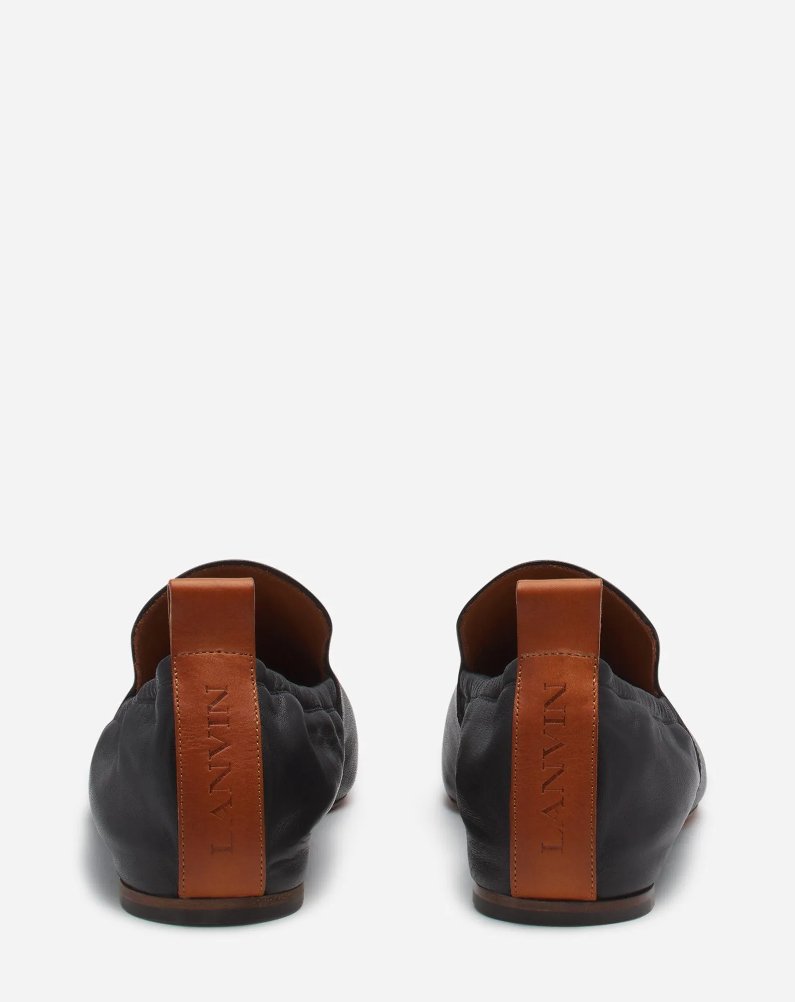 LEATHER BALLERINA LOAFERS sold by Lanvin product image thumbnail 4