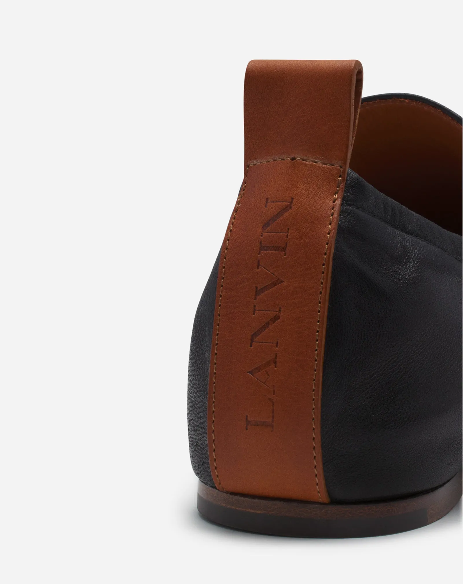 LEATHER BALLERINA LOAFERS sold by Lanvin product image thumbnail 5