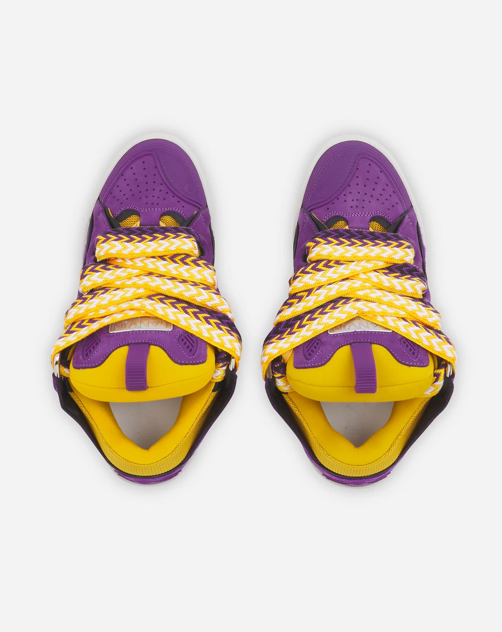 LEATHER CURB SNEAKERS sold by Lanvin product image thumbnail 3