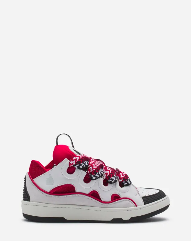 LEATHER CURB SNEAKERS sold by Lanvin