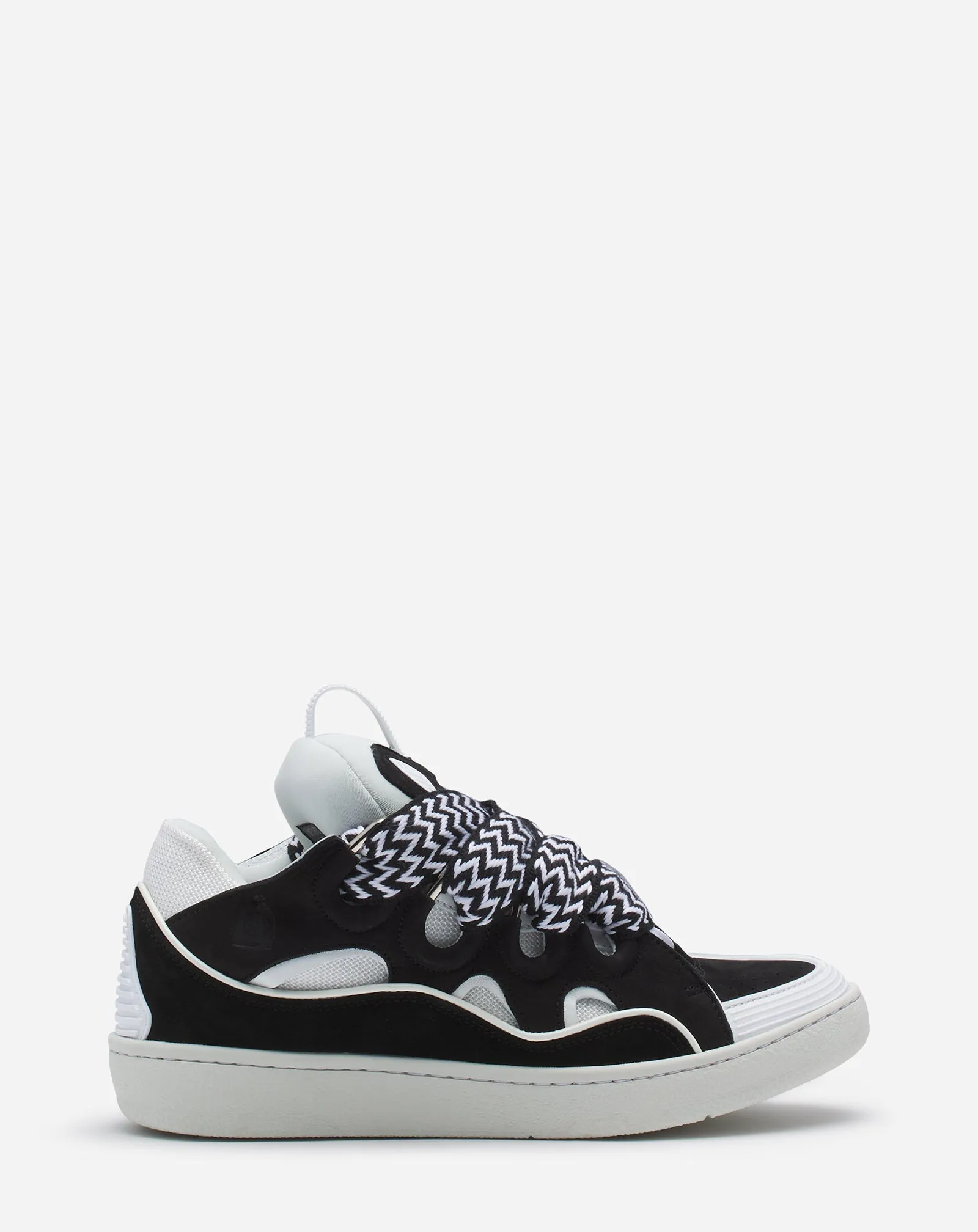 LEATHER CURB SNEAKERS sold by Lanvin