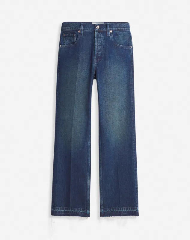 STRAIGHT 5-POCKET DENIM PANTS made by Lanvin