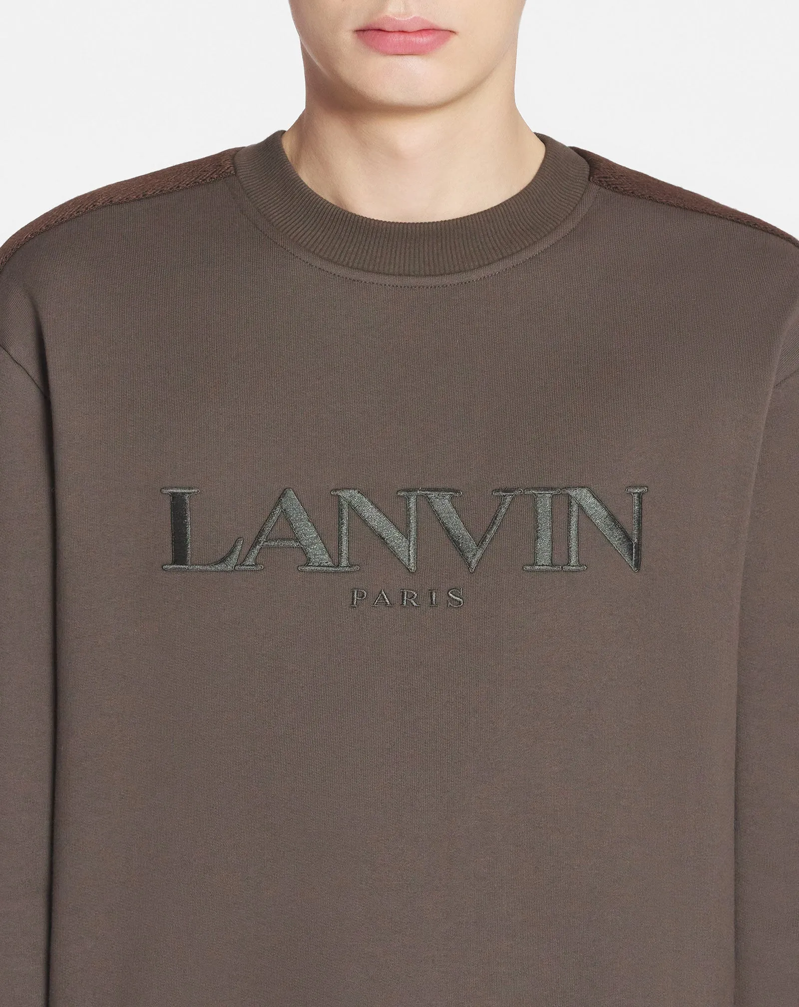 CURB SIDE LANVIN EMBROIDERED LOOSE-FITTING SWEATSHIRT sold by Lanvin product image thumbnail 5