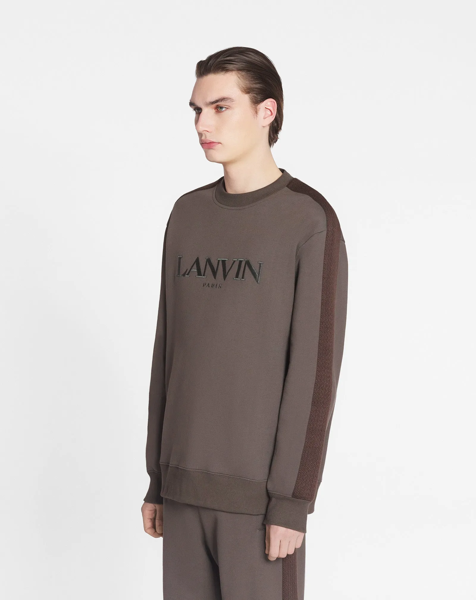 CURB SIDE LANVIN EMBROIDERED LOOSE-FITTING SWEATSHIRT sold by Lanvin product image thumbnail 3