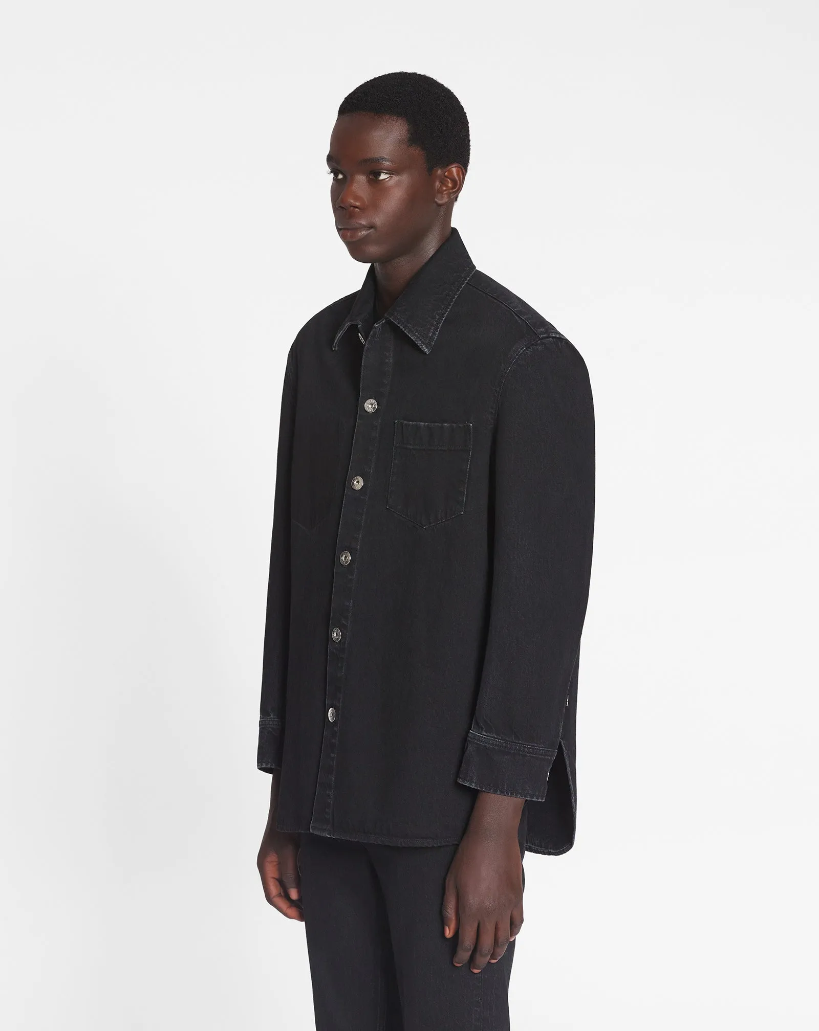 COCOON DENIM OVERSHIRT sold by Lanvin product image thumbnail 3