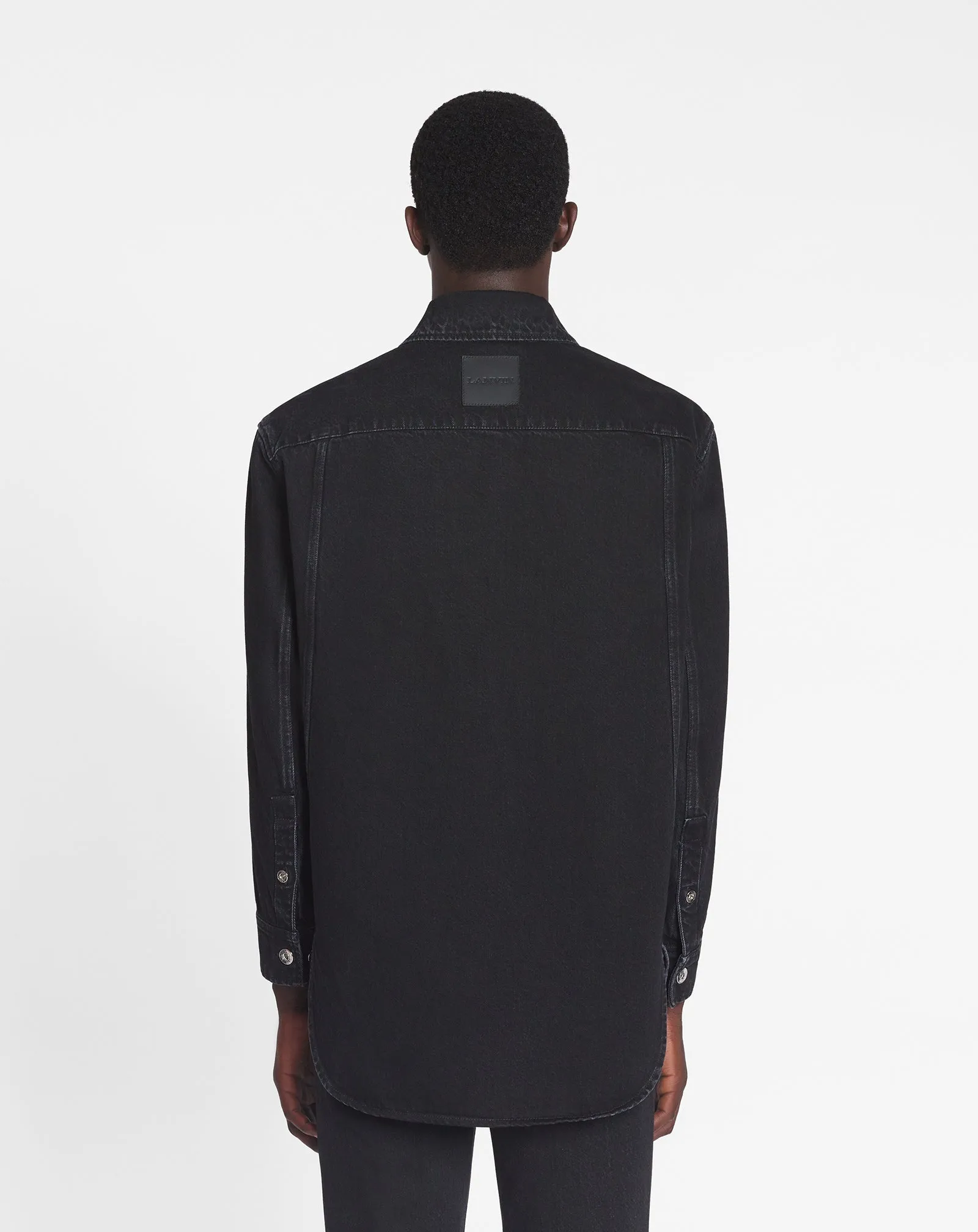 COCOON DENIM OVERSHIRT sold by Lanvin product image thumbnail 4